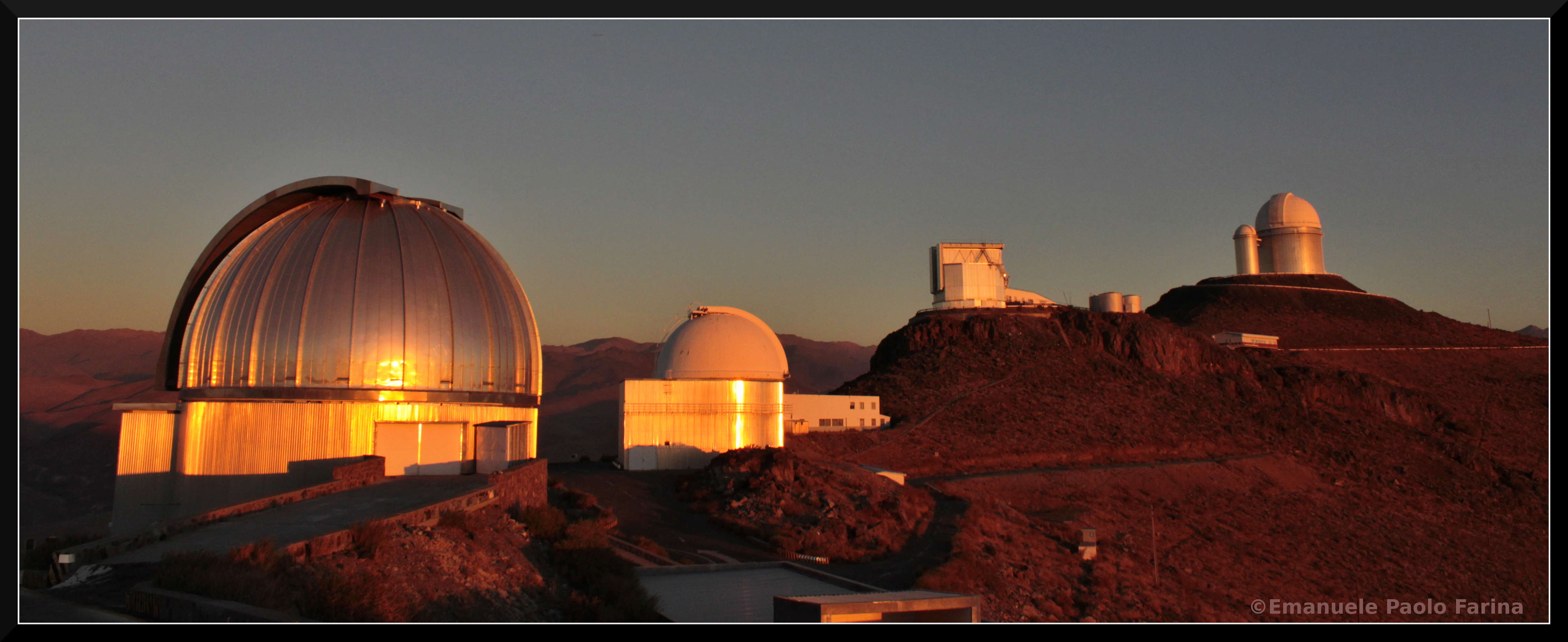 Telescopes in La Silla